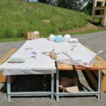 Weltkindermaltag auf der Gartenschau 2024 in Wangen im Allgäu
